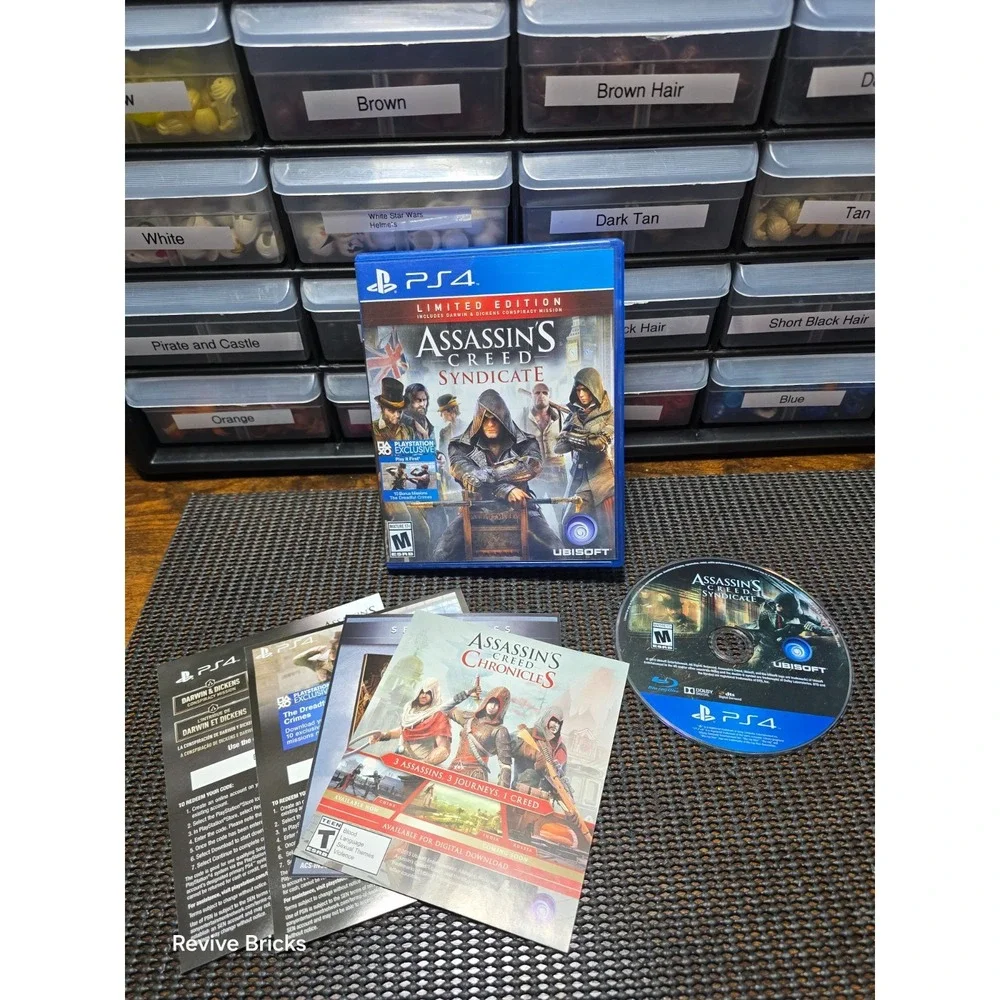 Assassin's Creed Syndicate - Limited Edition (Sony PlayStation 4, PS4, 2015) CIB